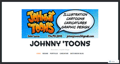 Desktop Screenshot of johnnytoons.com